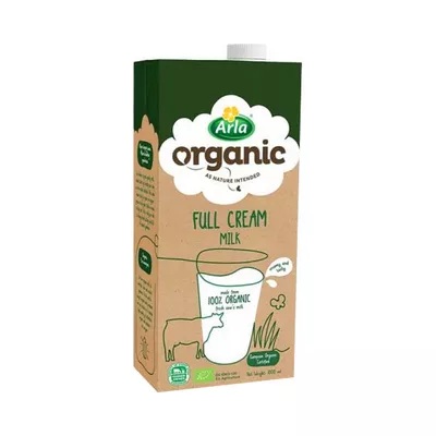 Arla Organic UHT Full Cream Milk-1ltr