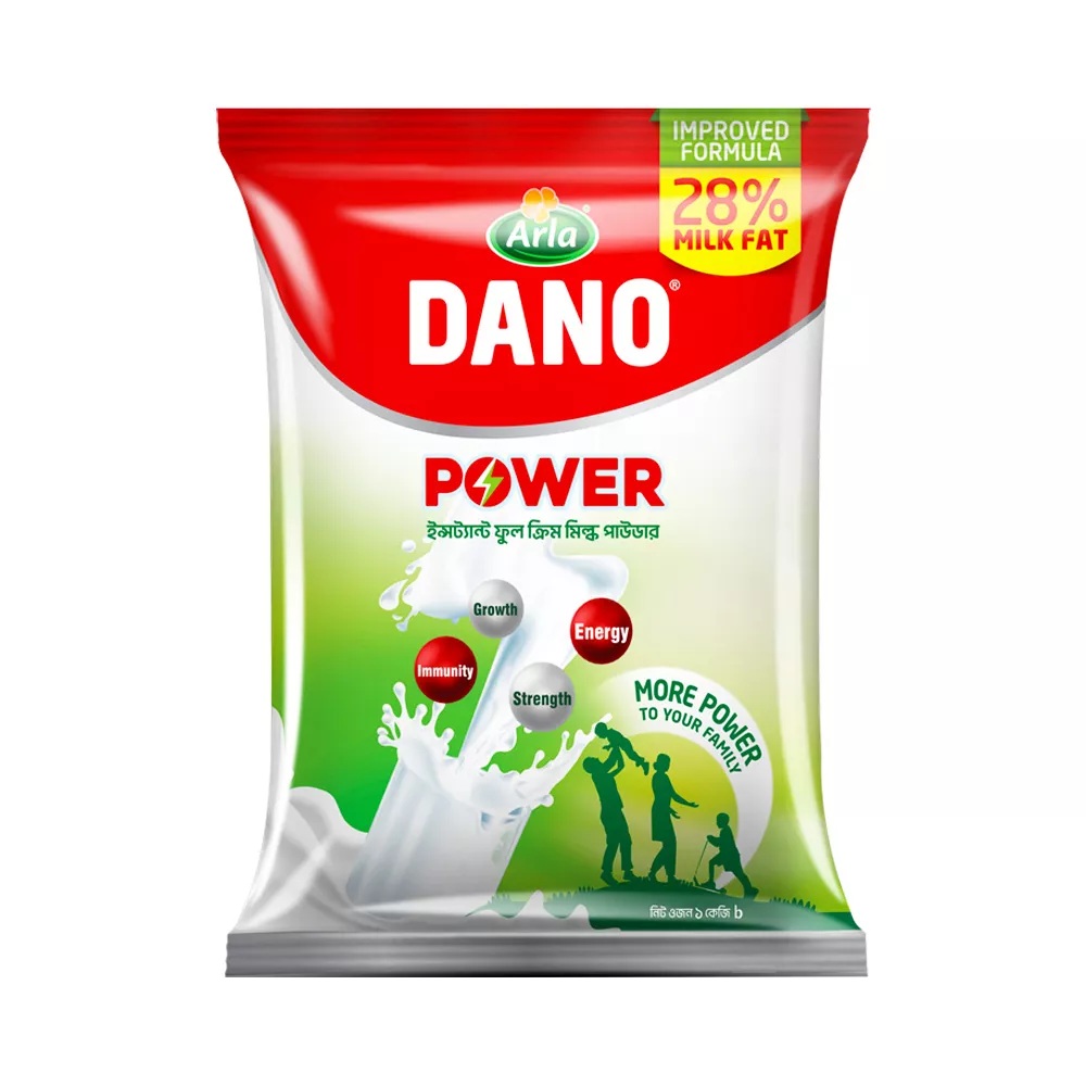 Dano Power Full Cream Milk Powder-1kg