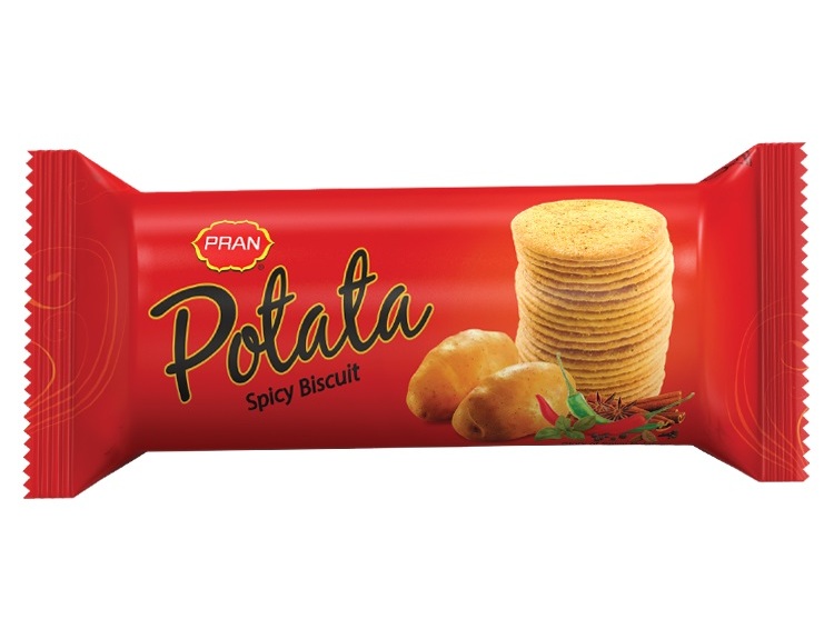 Pran Potata Spicy Biscuit-100g