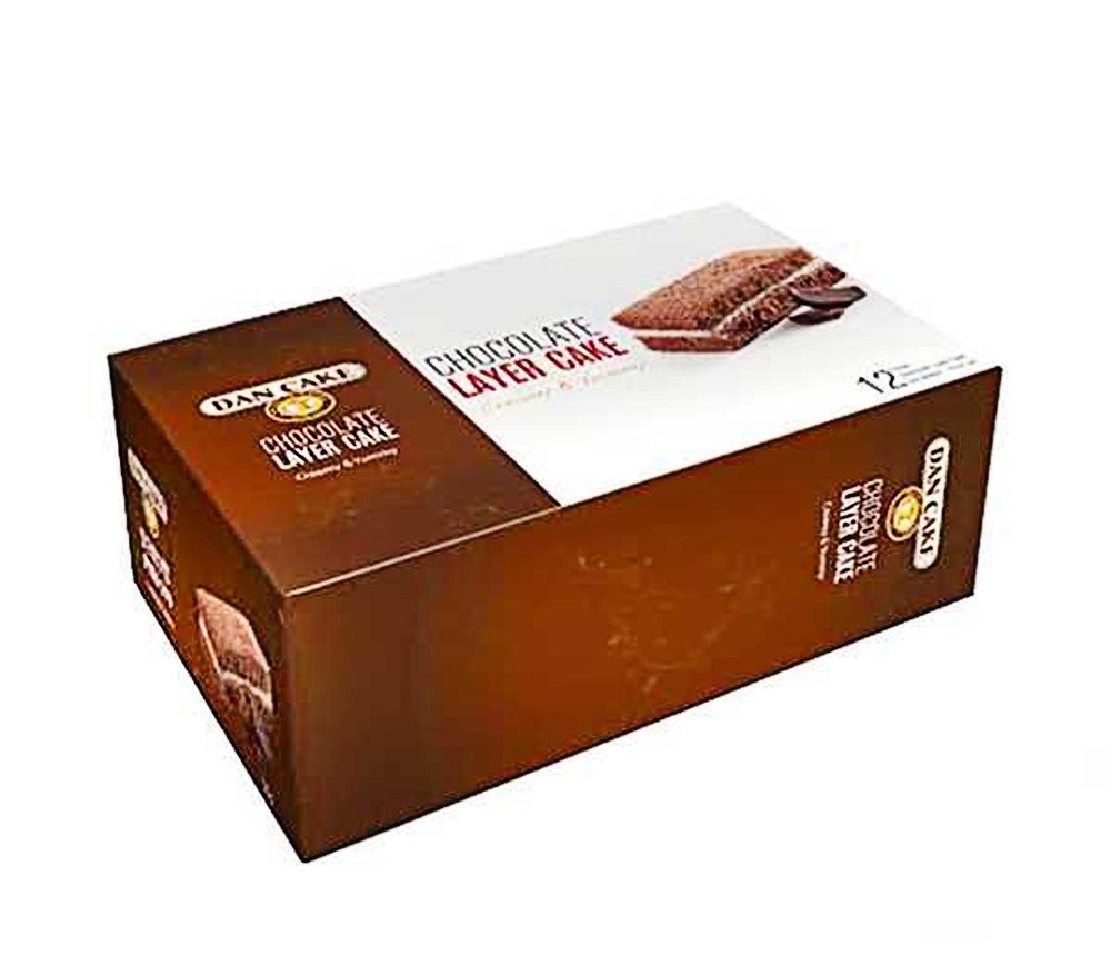 Dan Cake Chocolate Layer Cake 12pack-324g