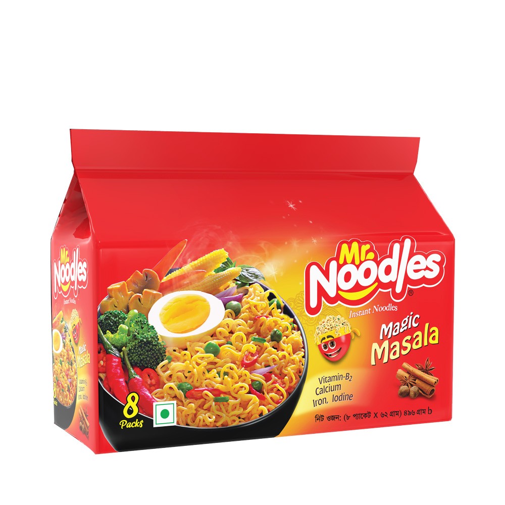 Mr. Noodles Magic Masala Easy Instant-8pack